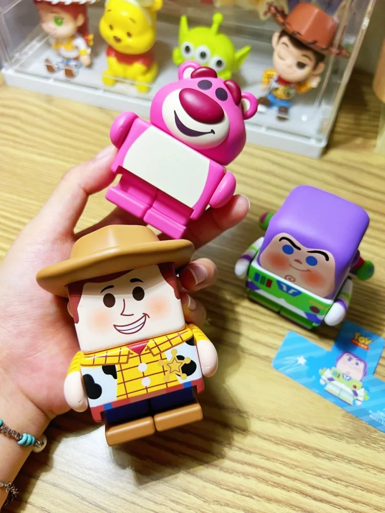 جديد 100% وودي الطنانة المكعب السحري سلسلة صندوق أعمى لعبة قصة عمل تمثال دمية سطح المكتب الديكور سر مفاجأة هدية عيد ميلاد #2