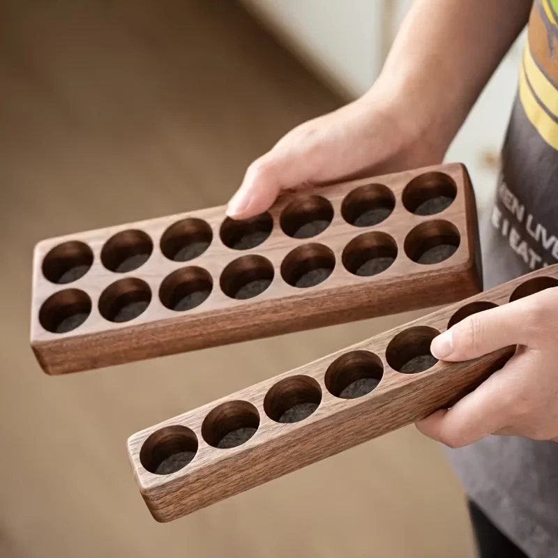 6 oder 12 Fächer Naturholz Mehrzweck-Arbeitsplatten-Organizer Vormontiertes Mehrstufiges Regal zur Aufbewahrung und Präsentation von Ätherischen Ölen