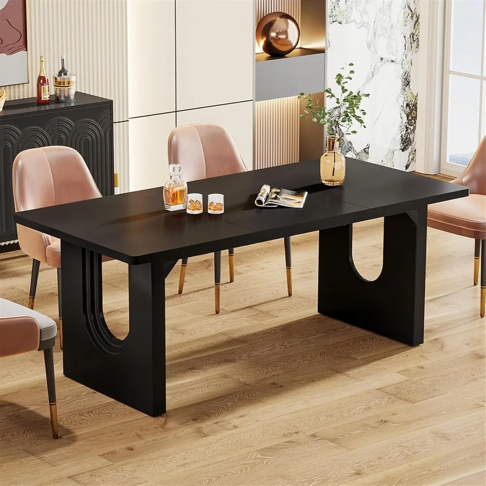 Modern Dining Table for 6 to 8 People, 71