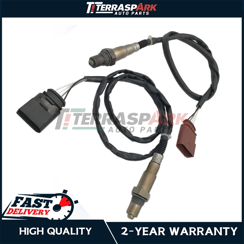

New Set Of 2 Upstream Downstream Oxygen Sensor For Audi TT VW Jetta Beetle Golf
