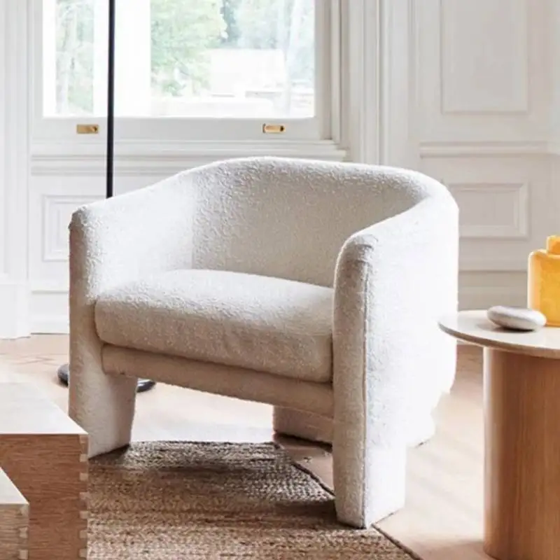 

Nordic Armchair Sofa Chairs Living Room Modern Design Floor Lounge Chair Designer Lazy Luxury Poltrone Da Salotto Furniture