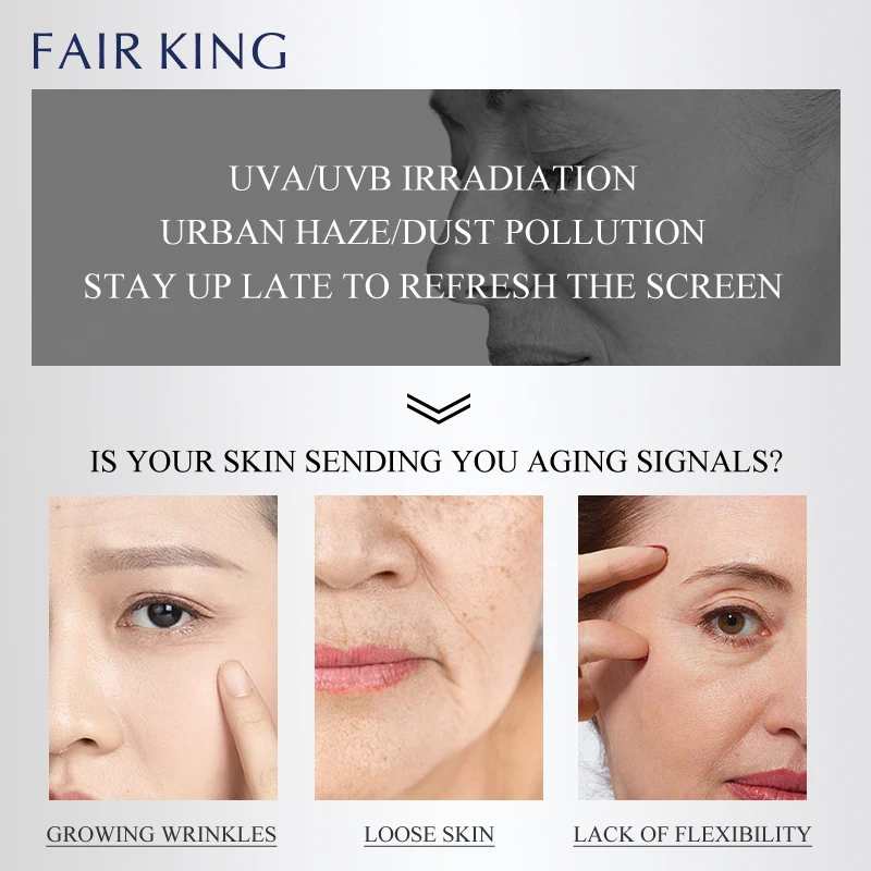 FAIR KING Retinol Face Lotions Improve Anti-Wrinkle Dullness Brighten Anti-Aging Tone Face Skin Care Fine Line Reducing Promotes