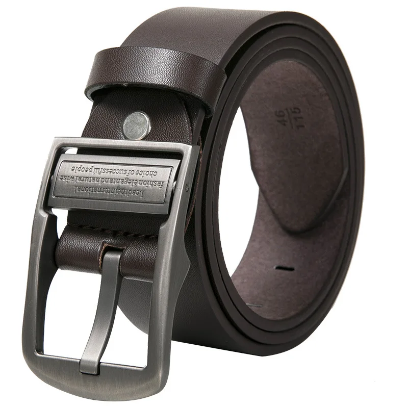 

Men Belt Male Casual Retro Leather Belt High Quality Men Male PU Leather Strap Luxury Pin Buckle Fancy Vintage Jeans