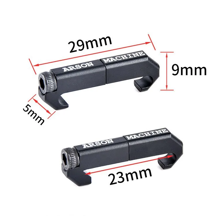 MLOK – système de guidage de fil, Machine Arson, gestion des câbles pour M300 M600 PEQ, pistolet jouet, lampe de poche, Clip de câble de commutateur, 3 pièces