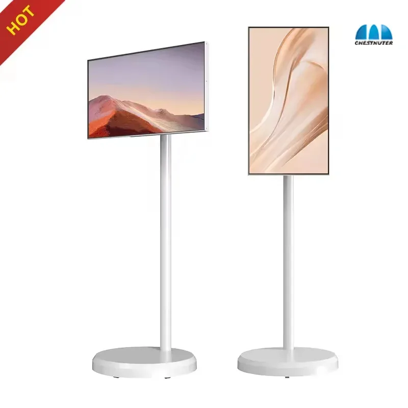 

21,5-дюймовый Android-смарт-телевизор с встроенным сенсорным экраном, питанием от батареи LG в режиме ожидания со мной для игрового использования в тренажерном зале в живом комнате