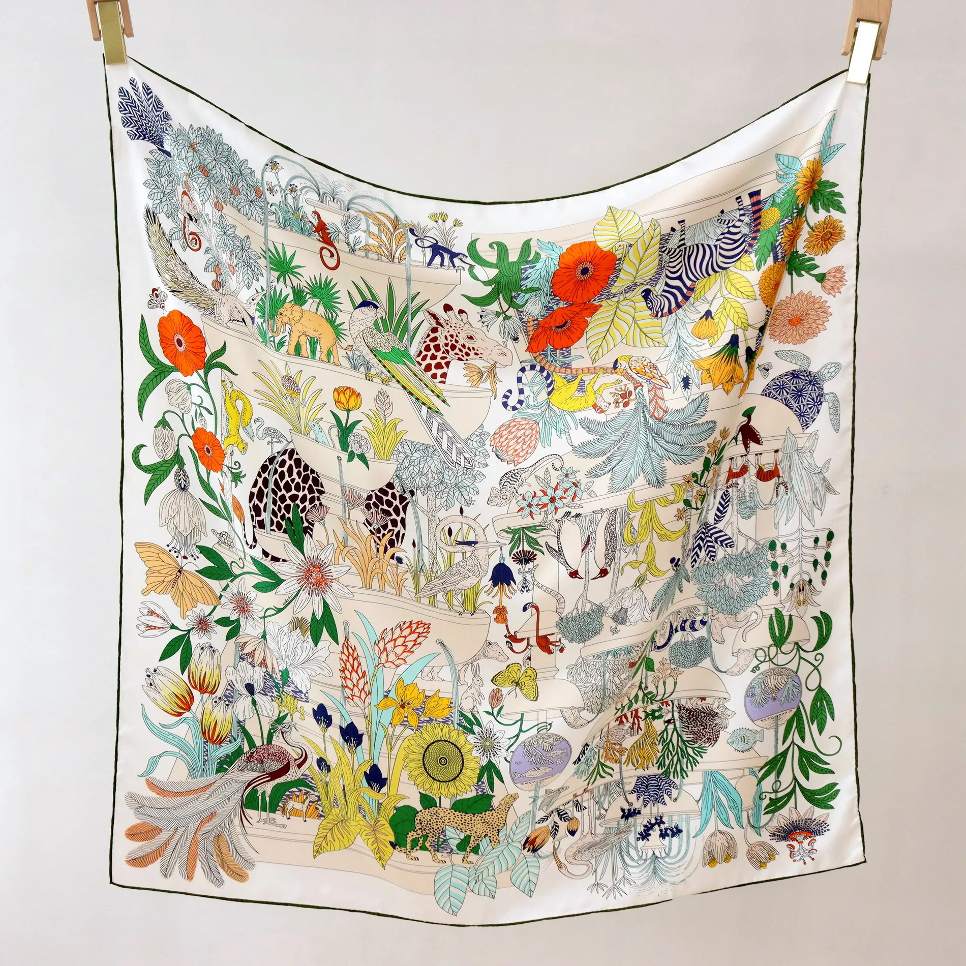 

Шелковый шарф с закругленными краями, 90 см, женские саржевые банданы на голову, сумка на шею, аксессуары, роскошные дизайнерские шали, шарфы, подарок для влюбленных