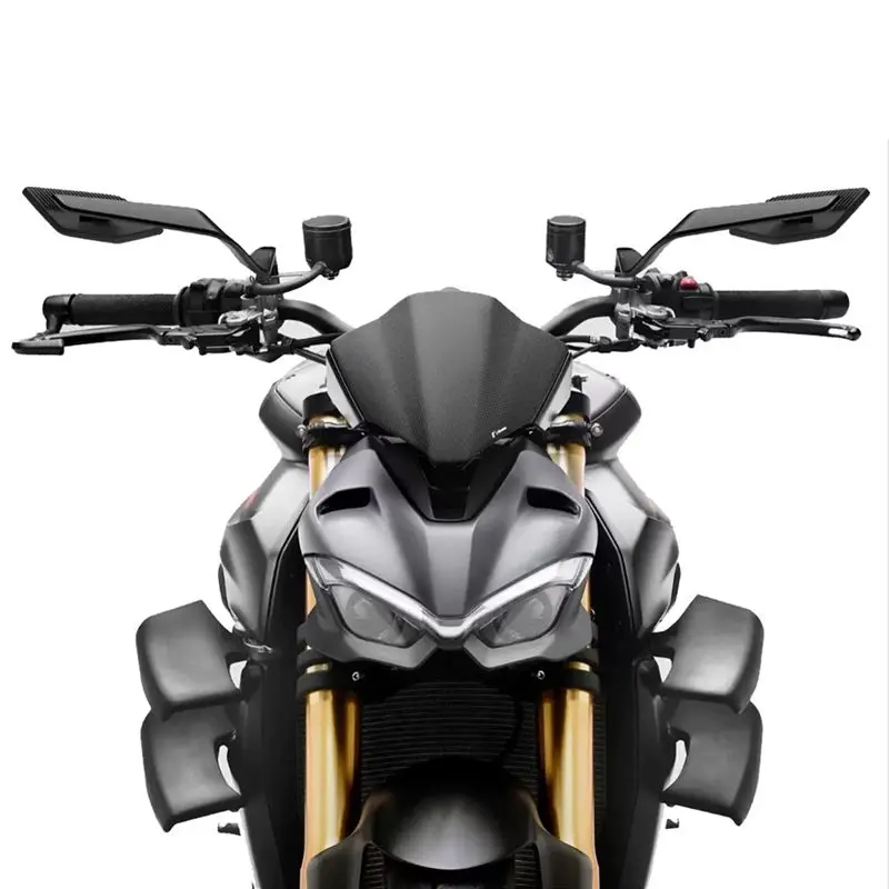 ABHX-دراجة نارية المرايا الشبح مرآة أطقم مرايا قابلة للتعديل لياماها MT 07 MT 09 MT09 SP MT 10 MT10 SP قطع غيار الدراجات النارية #4