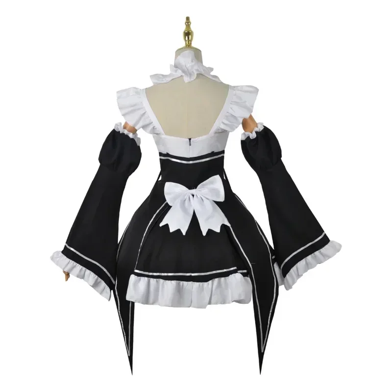 Anime Ram Rem Lolita Cosplay Costumes pour femmes, Re Life In A Other World STORontari, Robe Loli, Halloween Party, Trempé