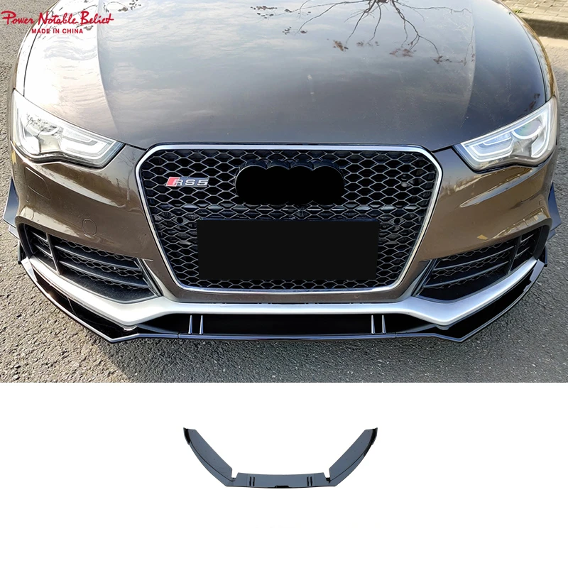 A5 S5 B8.5 Front bumper without grill for Audis A5 S5 B8.5 bodykit facelift RS5 style Bumper front lip 2012 2013 2014 2015 2016