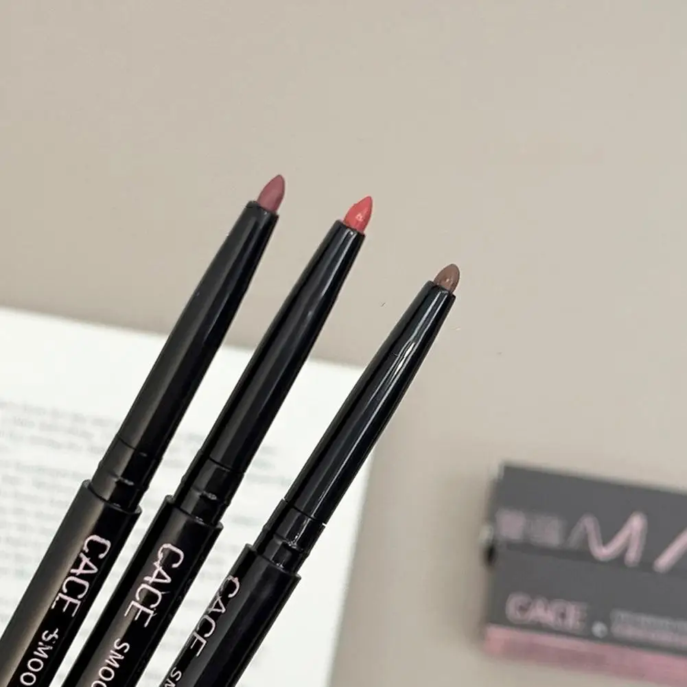 1 szt. Brązowy, długotrwały eyeliner w kredce, wodoodporny pigment, różowy eyeliner w pisaku, damski modny kolorowy makijaż oczu, narzędzie kosmetyczne