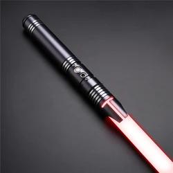 RGB Lightsaber Metal Handle Laser Sword Light Heavy Dueling 14 Changing Color with Force FX Blaster FOC Lock Up Light Saber Toy