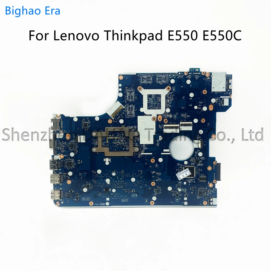 For Lenovo Thinkpad E550C E550 Laptop Motherboard AILE1 NM-A221 With 3205U i3-5005U i5-5200U i7-5500U CPU Fru:00TH584 00HT638