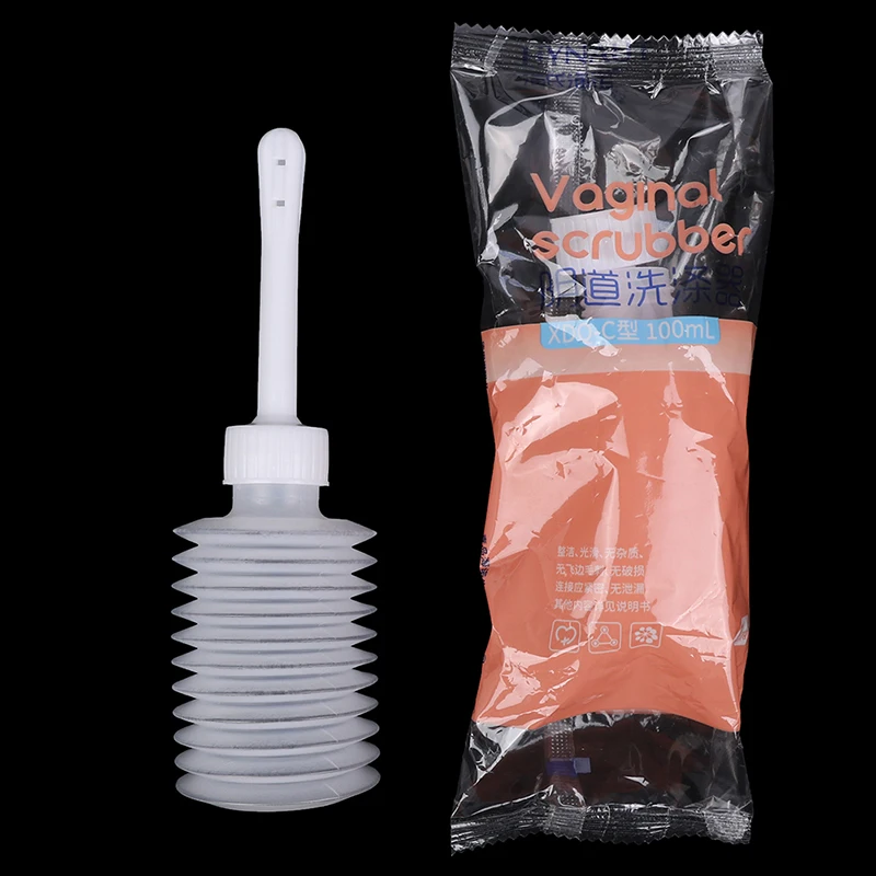 100/200ml Enema Rectal Syringe Vaginal Rinse Plug Anal Vaginal Shower Cleaner Sprayer Disposable Medical Anal Cleaner