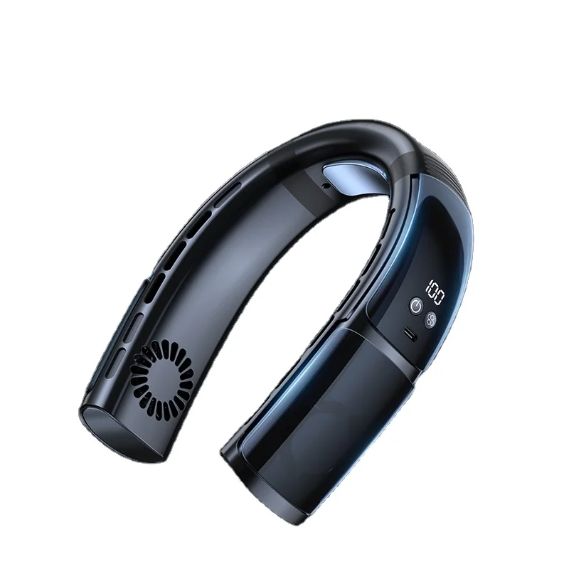 

D07 Портативный мини-USB-вентилятор для зарядки на шею, новый маленький подвесной электрический ленивый вентилятор с гарантией 1 год, бытовая электроника