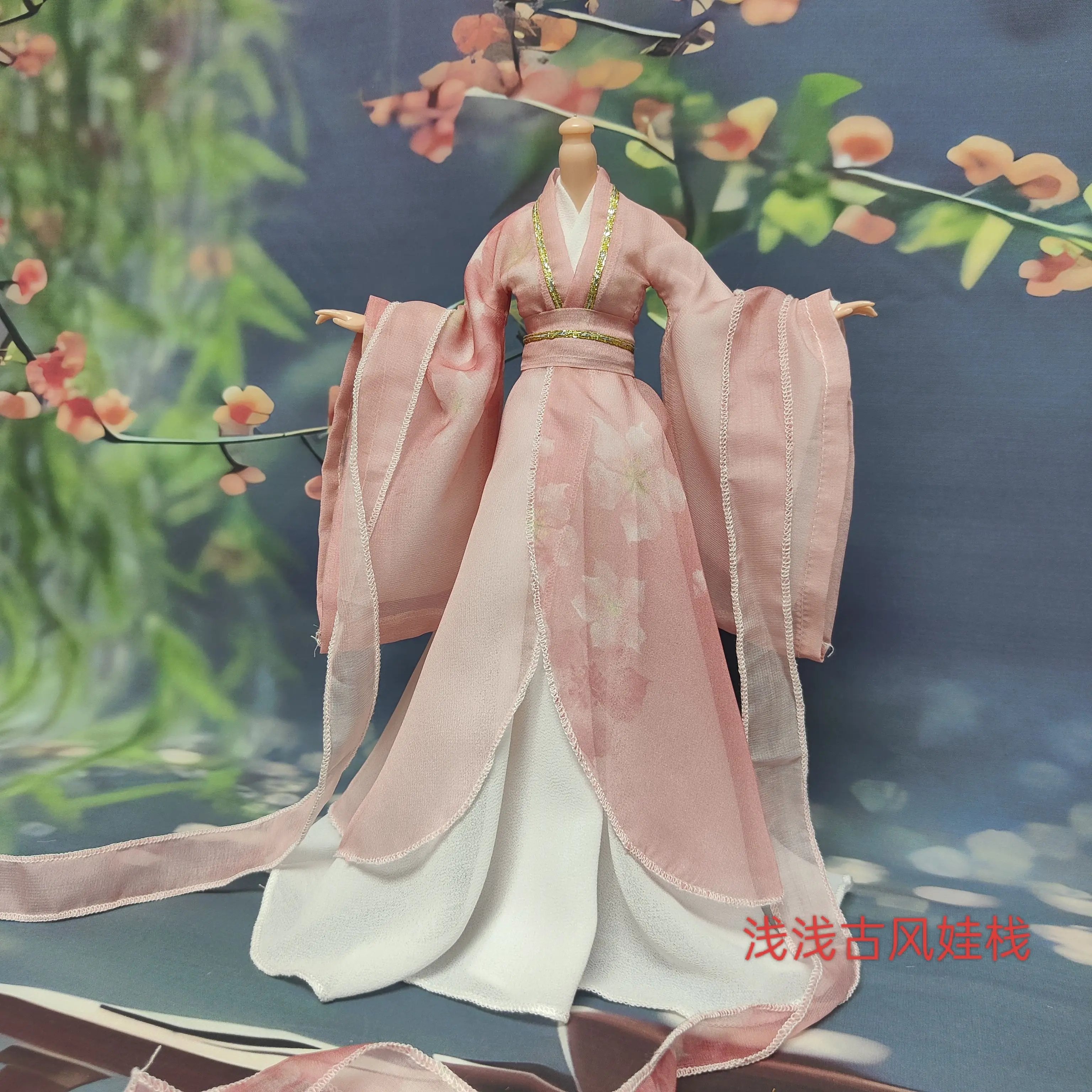 30cm 1/6 Scale Female Soldiers' Hanfu Strapless/Collection Style Ancient Clothing Accessories Fit 12 inch Action Figure Body