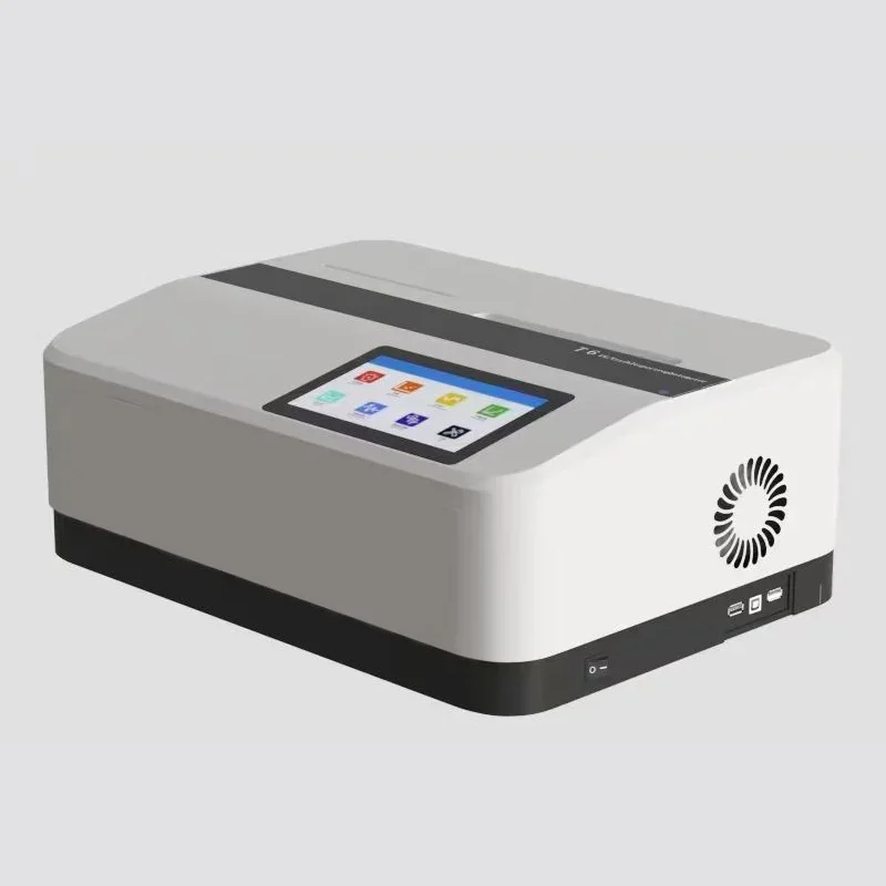 Dual beam high performance A-590 holographic wavelength 190-1100nm UV-visible spectrophotometer