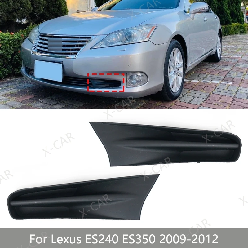 53142-33110 53141-33100 Car Front Bumper Lower Corner Side Trim Grille Cover Lid Shell For Lexus ES240 ES350 2009 2010 2011 2012