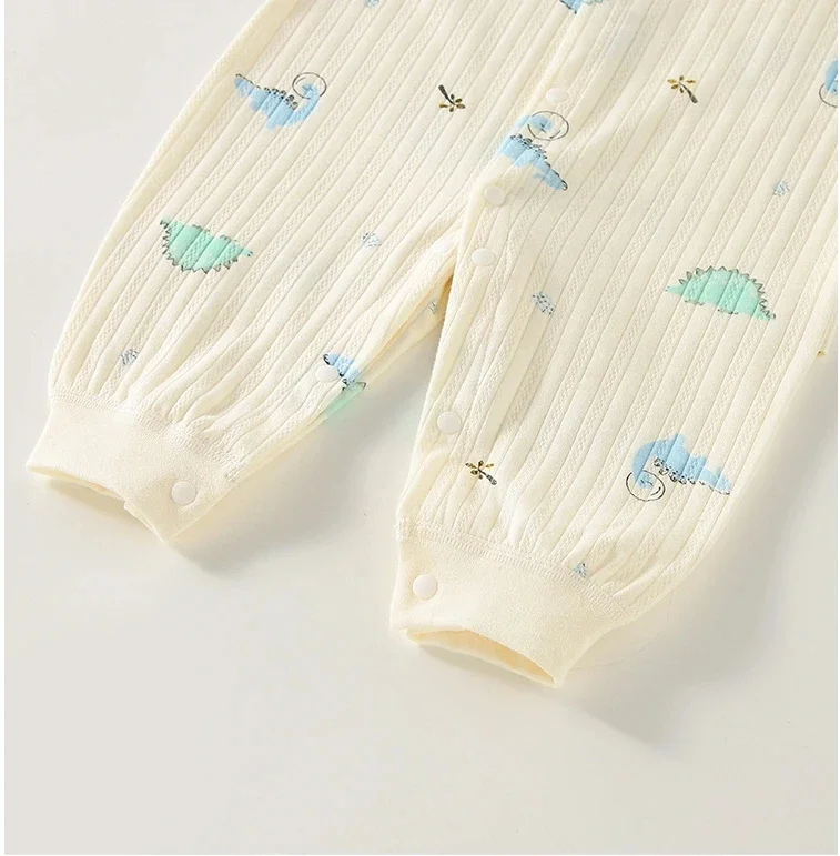 ملابس الطفل الوليد السروال القصير بنين بنات كم طويل لطيف الكرتون تصميم الربيع والخريف بذلة الوليد 3M 6M 9M 12M 18M 24M #5