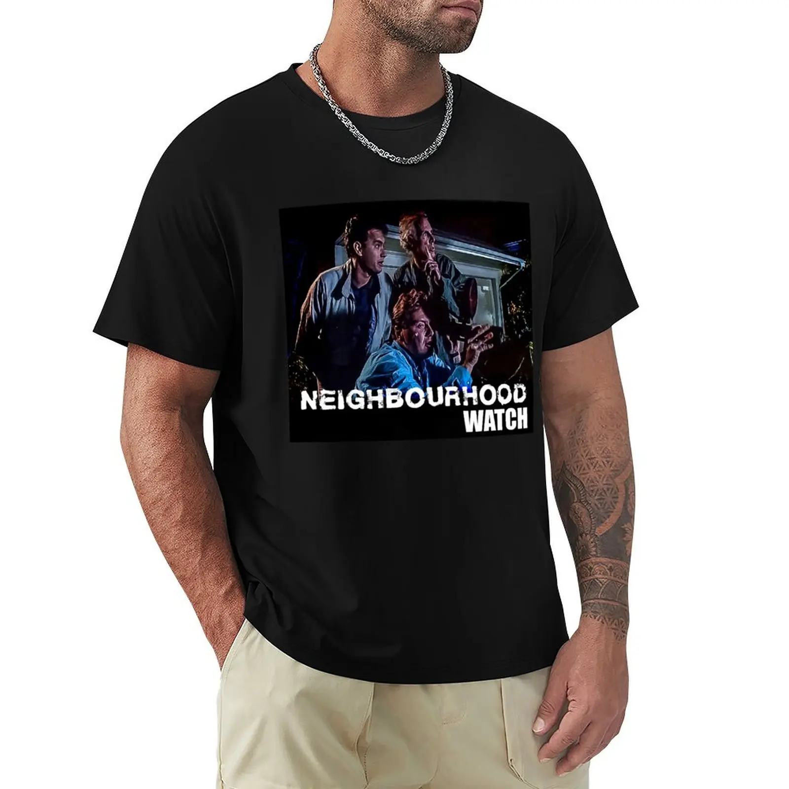 The Burbs Movie T-Shirt Casual Daily Wear Short Sleeve Top