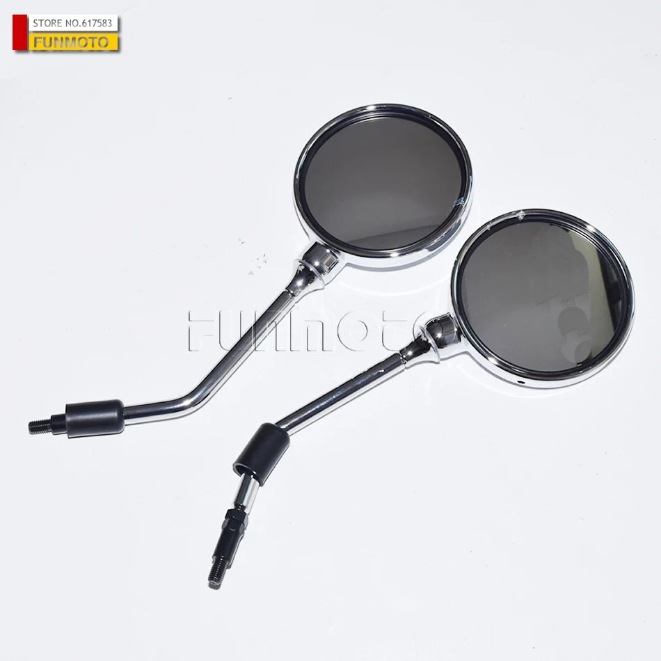 

one pair Rear MIrrors Suit for SDH125T-39/NS125LA motorcycle