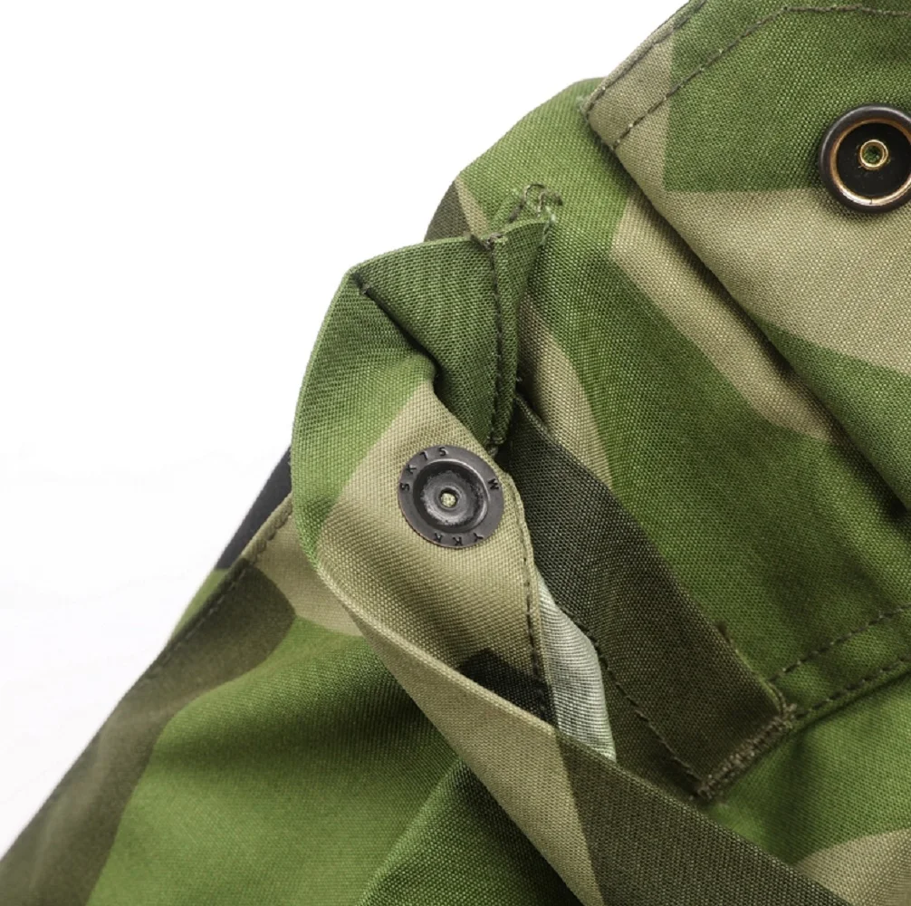 Pantalones rectos tácticos de camuflaje geométrico, M90