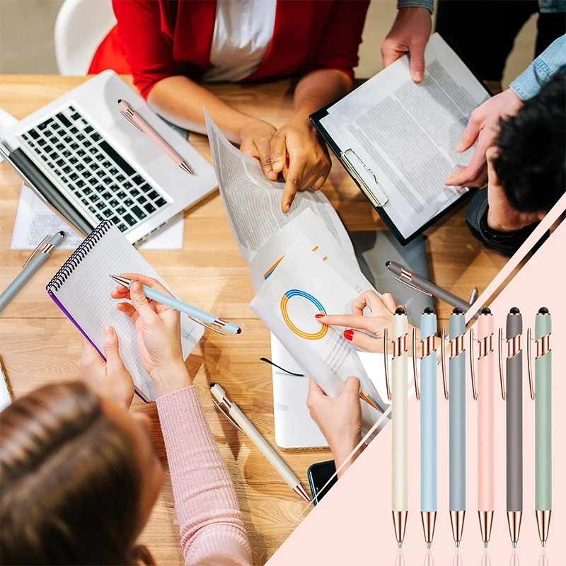 스타일러스 팁 볼펜, 12 개