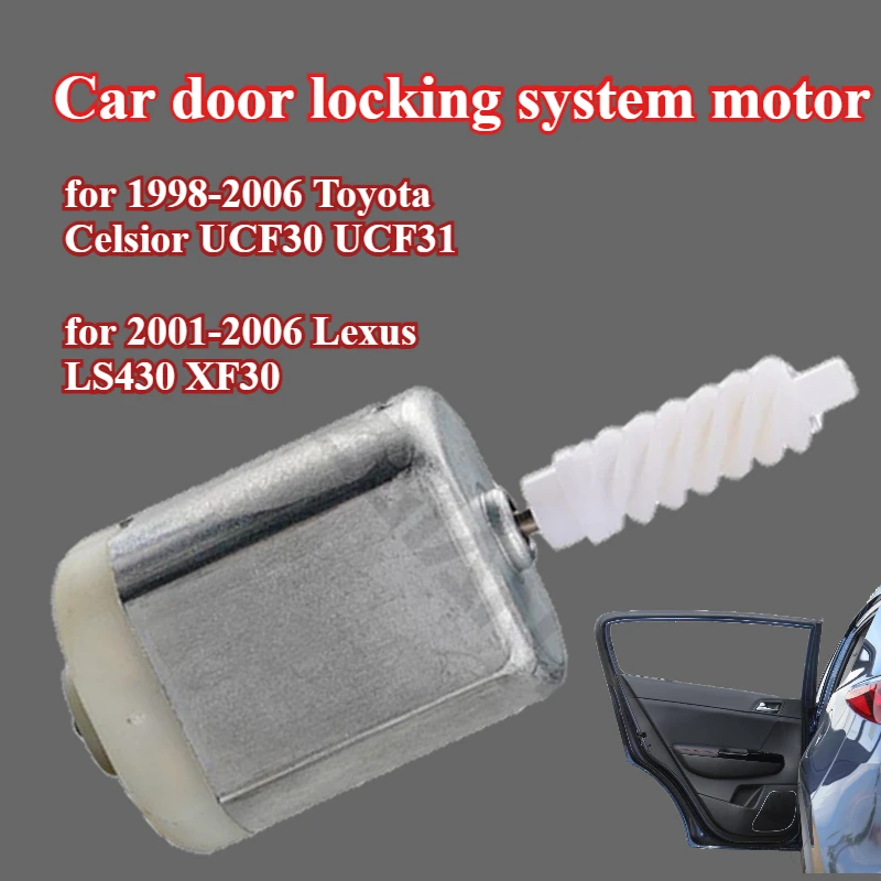 

AZGIANT BD673X09 car door locking system motor for Toyota Celsior UCF30 UCF31 Lexus LS430 XF30 12V DC auto bodies Interior parts