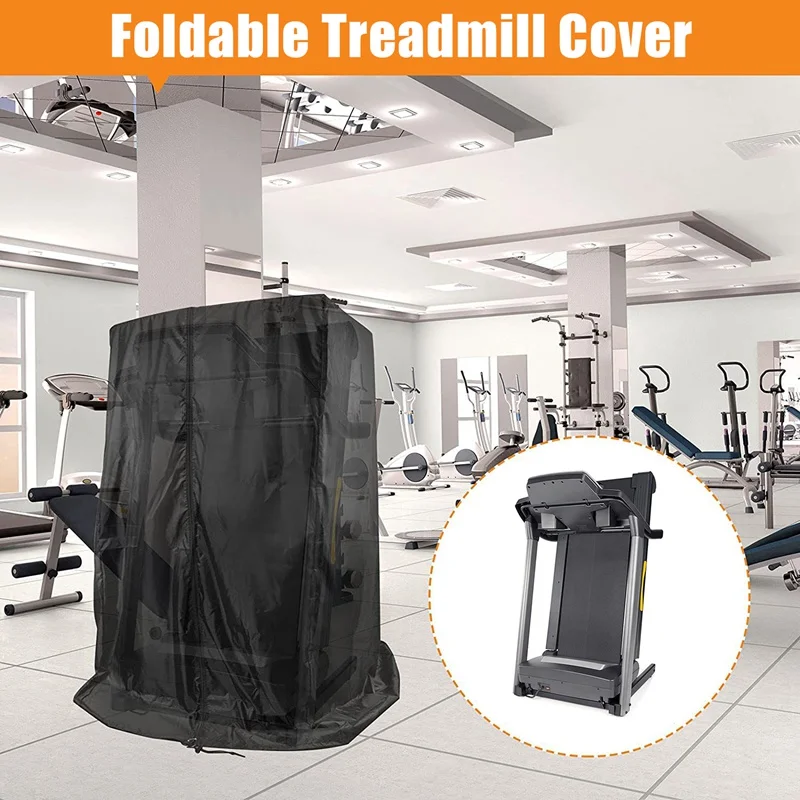 Indoor Treadmill Rain Cover Outdoor Running Jogging Machine Dust Shelter Fitness Equipment Protection Supplies With Drawstring