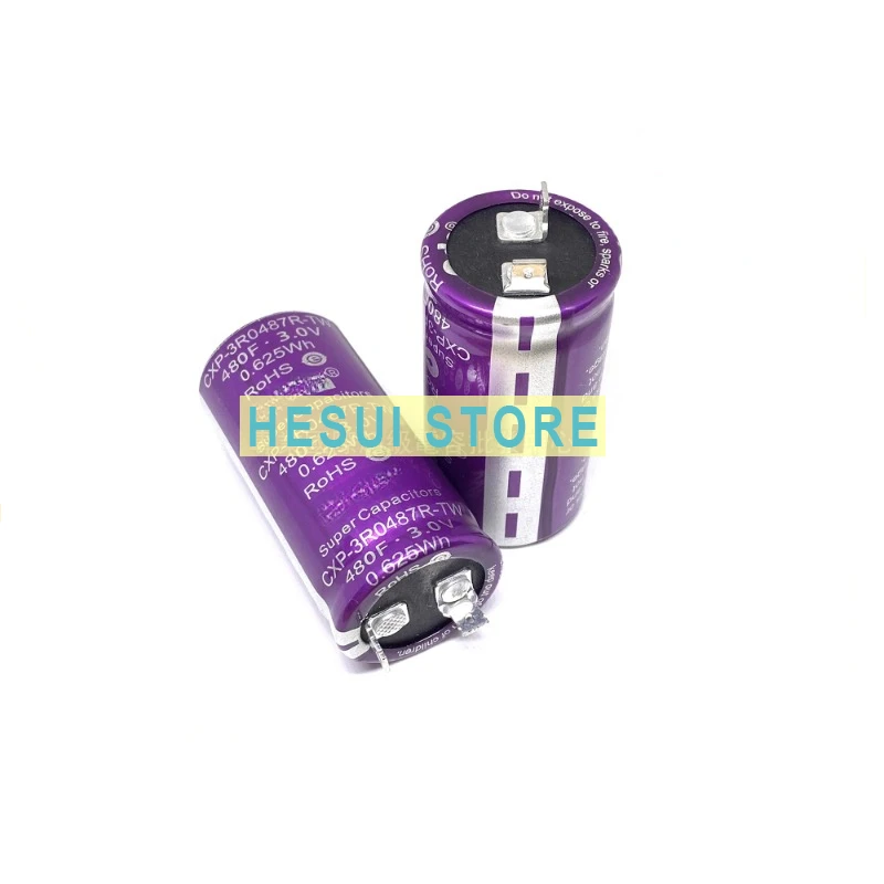 Super Farrah capacitor 3V480F/450F can be used for module automotive rectifier two pin positions