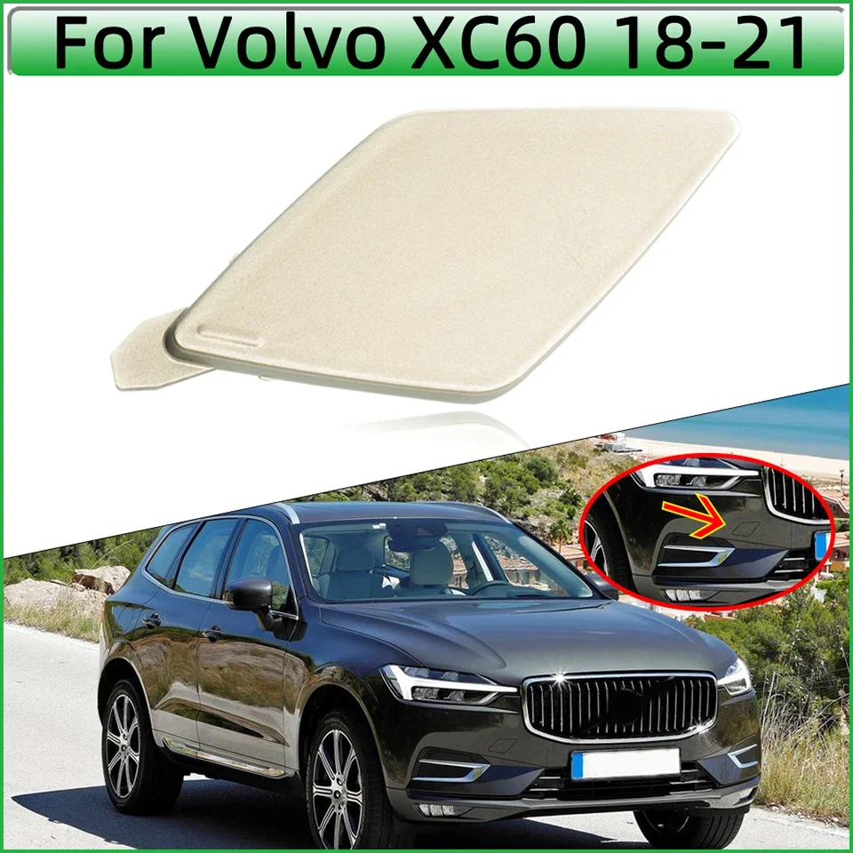 

Front Bumper Towing Hauling Hook Eye Cover Cap For Volvo XC60 2018 2019 2020 2021 398464065 31425165 Tow Hook Trailer Lid Trim