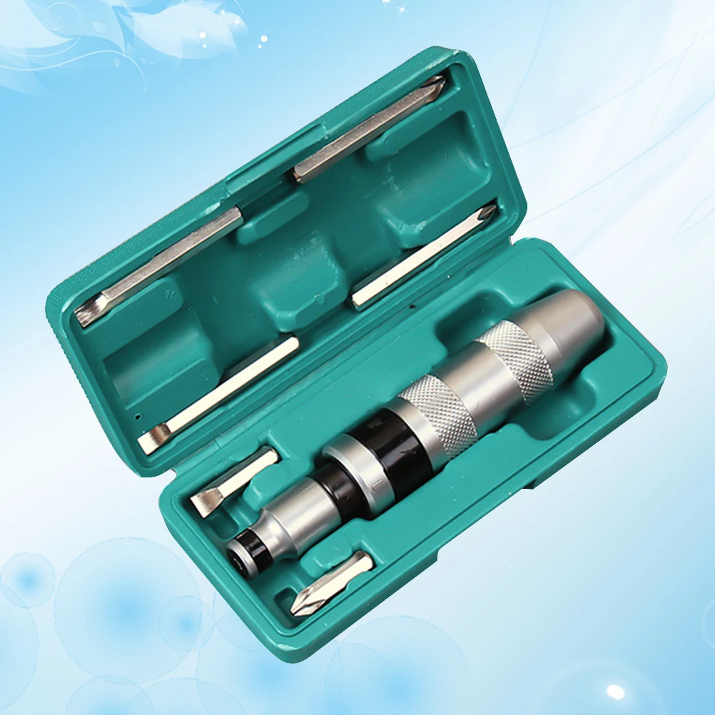 

7Pcs Impact Driver for Loosening Bolt and Stubborn Fastener High Hardness Steel Material Stable Durable
