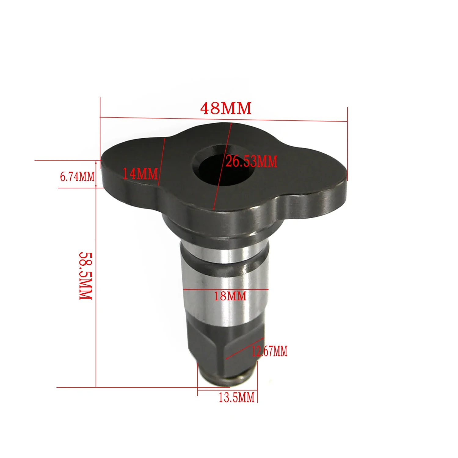 Accesorios para herramientas Milwaukee M18 Anvil 2461-20, husillo para llave de impacto con carga 2461-20
