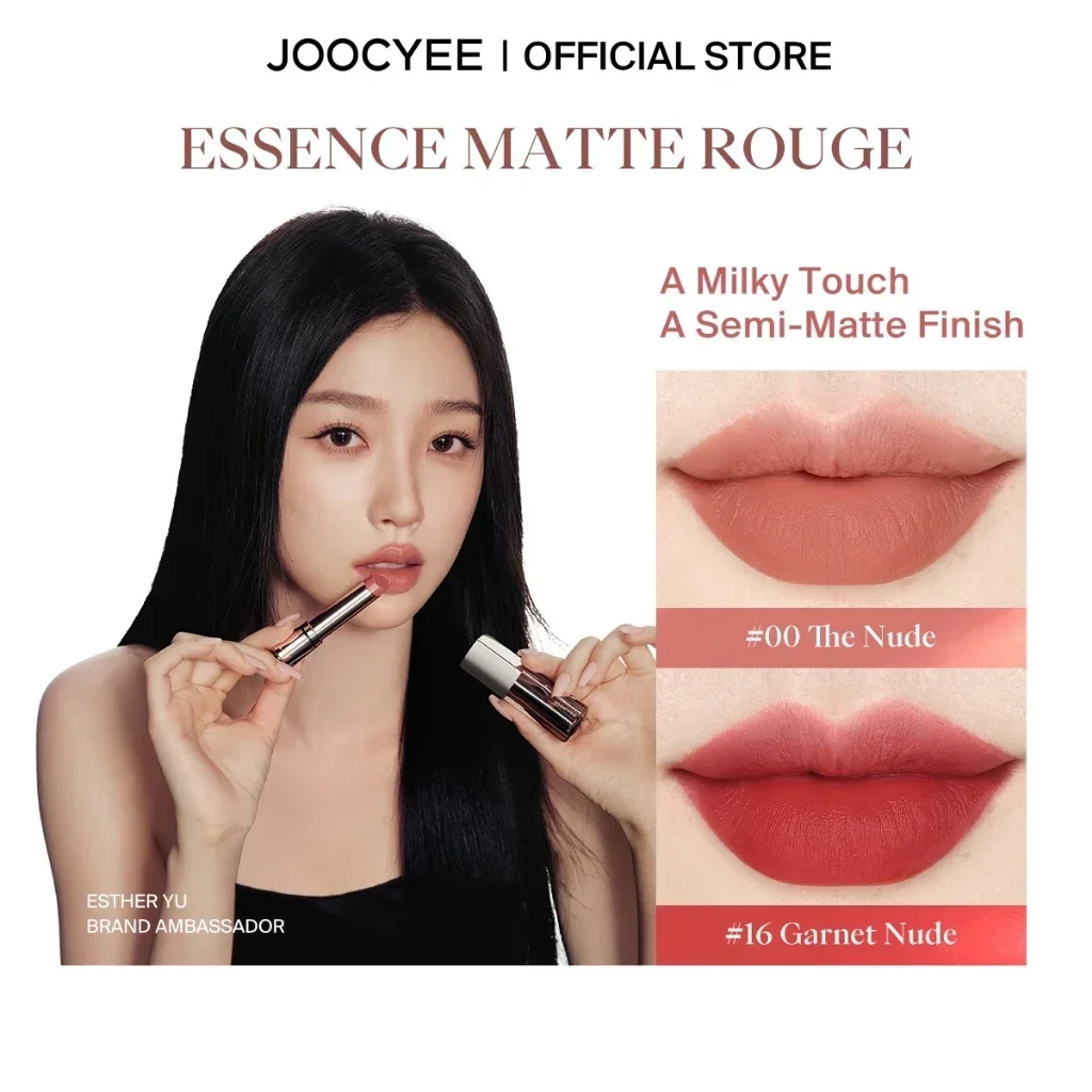 Оригинальная серия JOOCYEE Velvet Essence, матовая помада для макияжа, долговечная, легкая, увлажняющая, винтажная, водостойкая, редкая красота