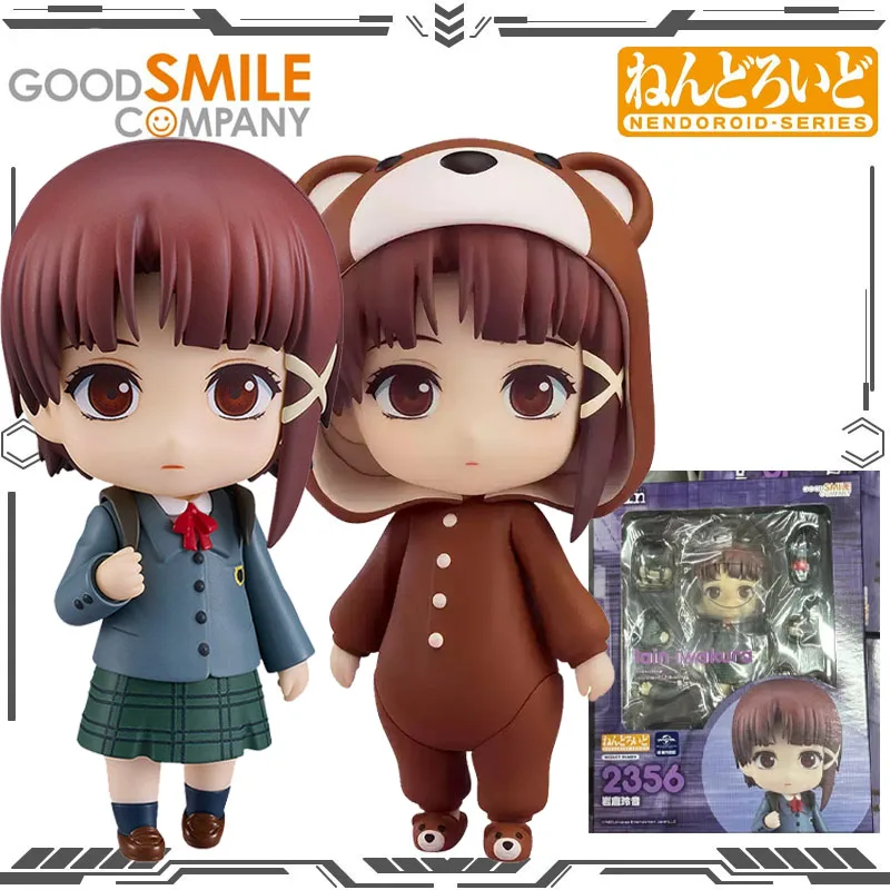 

Оригинальная фигурка GSC Good Smile Nendoron Serial Experiments Lain Iwakura, игрушки для мальчиков и девочек, подарок, коллекционная модель