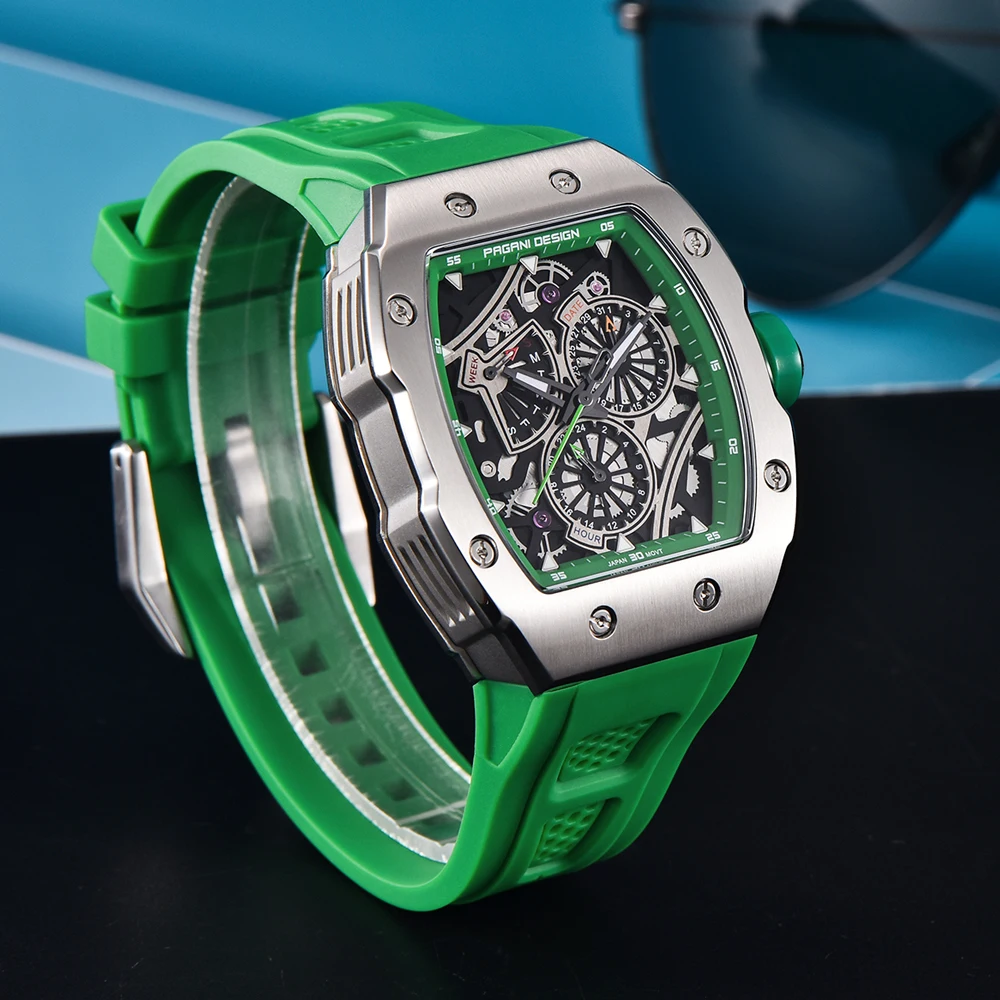 

PAGANI DESIGN 2024 New Men's Watches Top Brand Luxury Quartz Wristwatches Men Automatic Watch For Men Waterproof Sapphire Clock