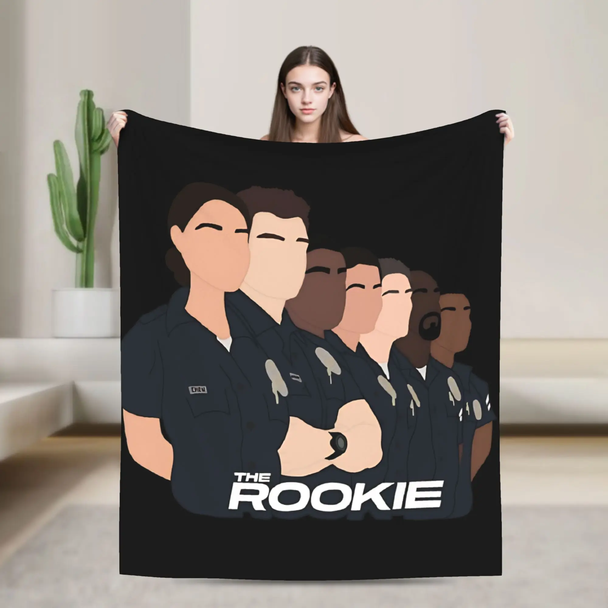 The Rookies Blankets Vintage 90s Flannel Awesome Breathable Throw Blankets for Home  Winter