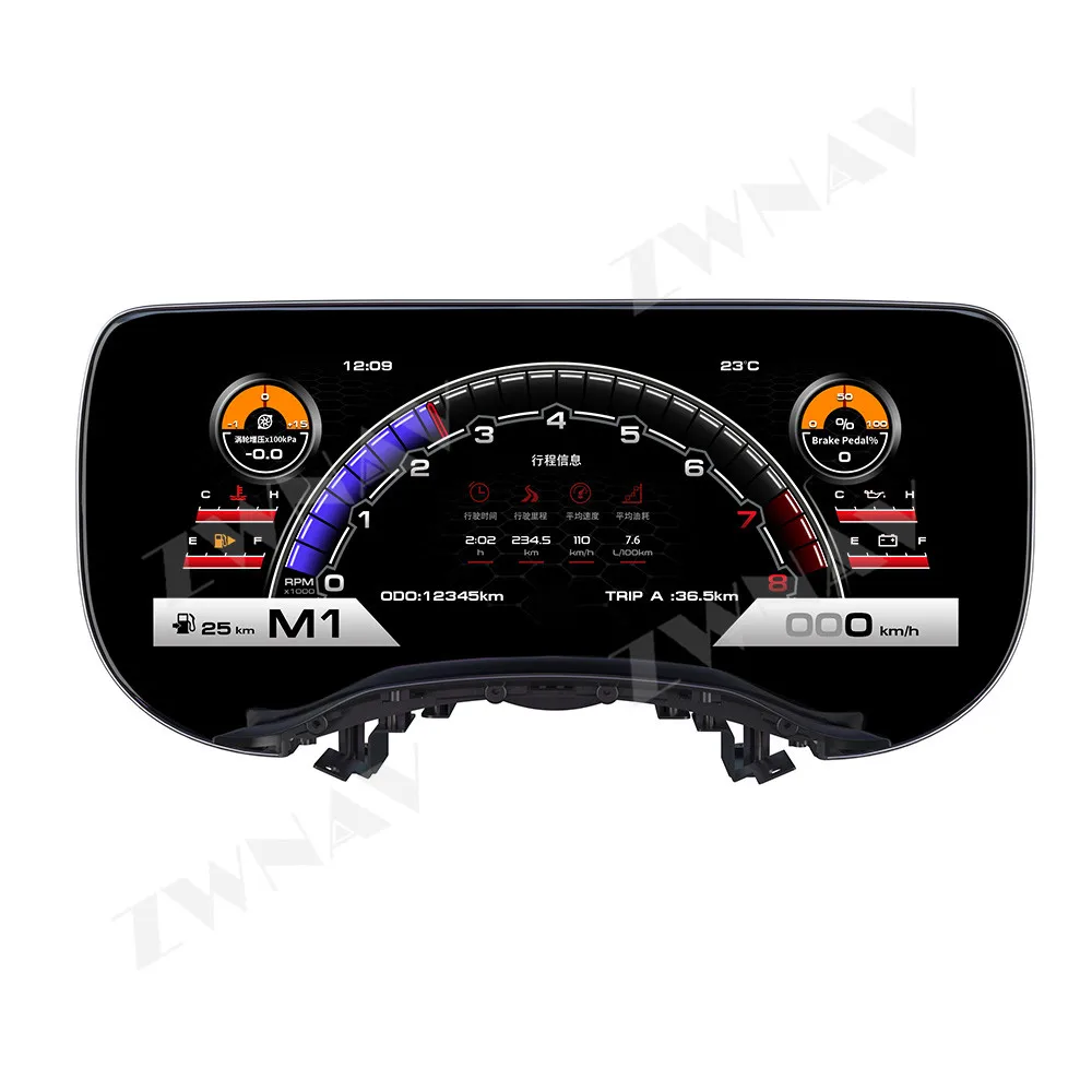 

12,3 ''для Nissan 350/370Z 2002-2008 ЖК-дисплей приборной панели цифровой кластер модуль умных датчиков