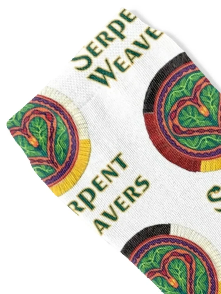 Serpent Weavers logo Socks golf shoes Non-slip summer Socks Male Women's