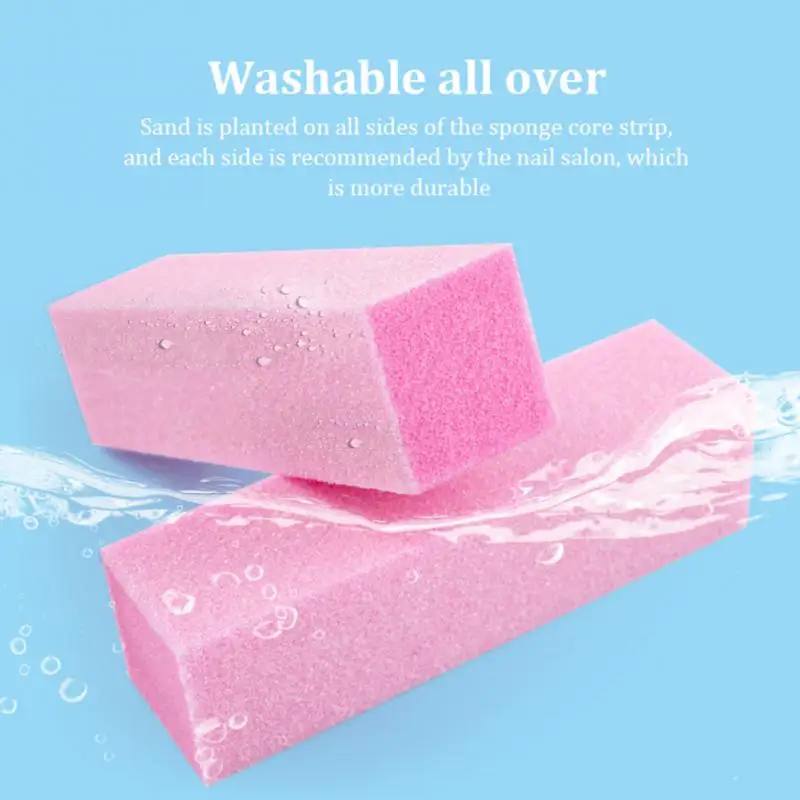 ملفات الأظافر لفن الأظافر ، إسفنجة صنفرة ، ملحقات تزيين الأظافر