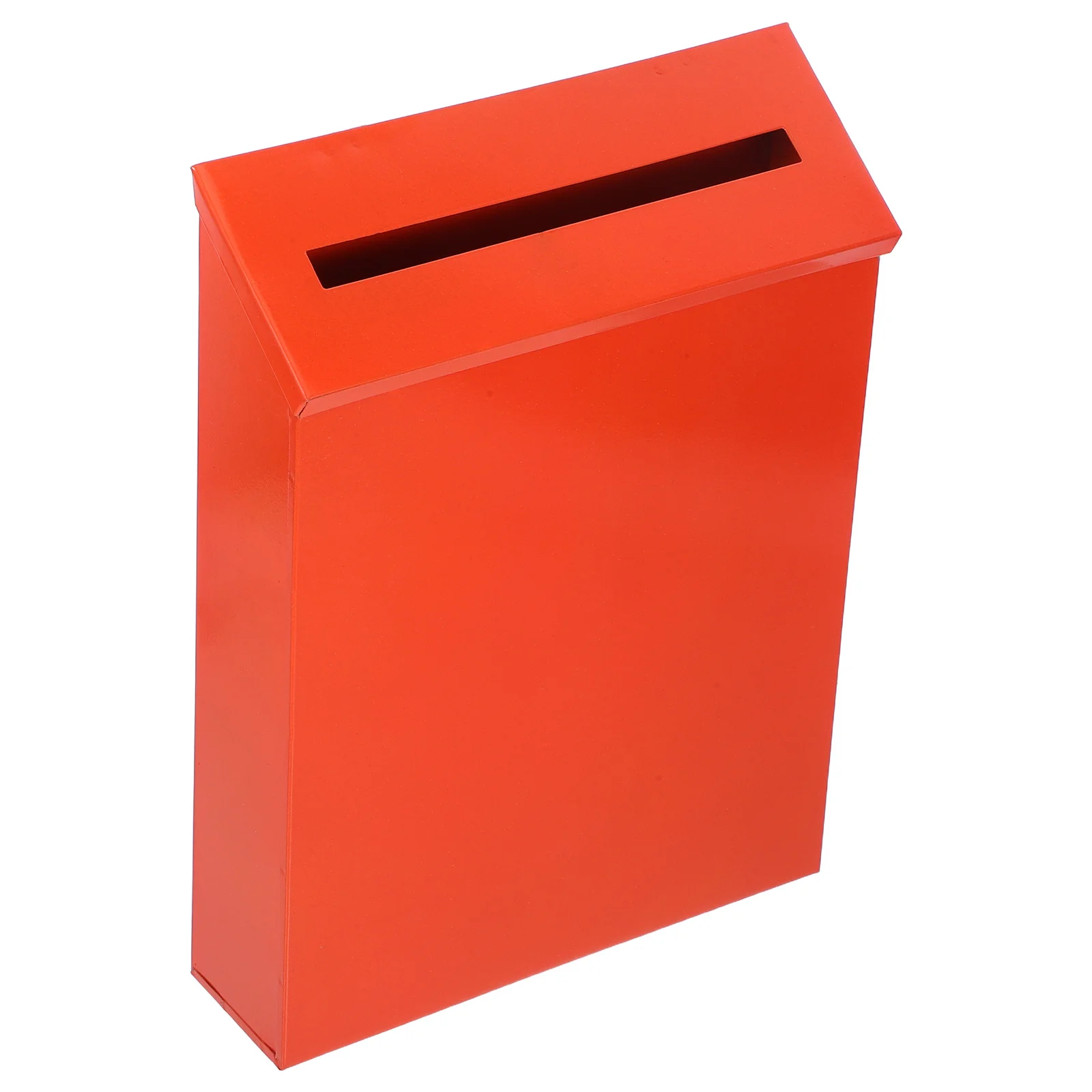 Pocztówka w stylu vintage z żelaza, duża pojemność, montowana na ścianie, skrzynka na sugerencje do domu, biura, do użytku wewnątrz i na zewnątrz, dekoracyjna metalowa skrzynka na listy.