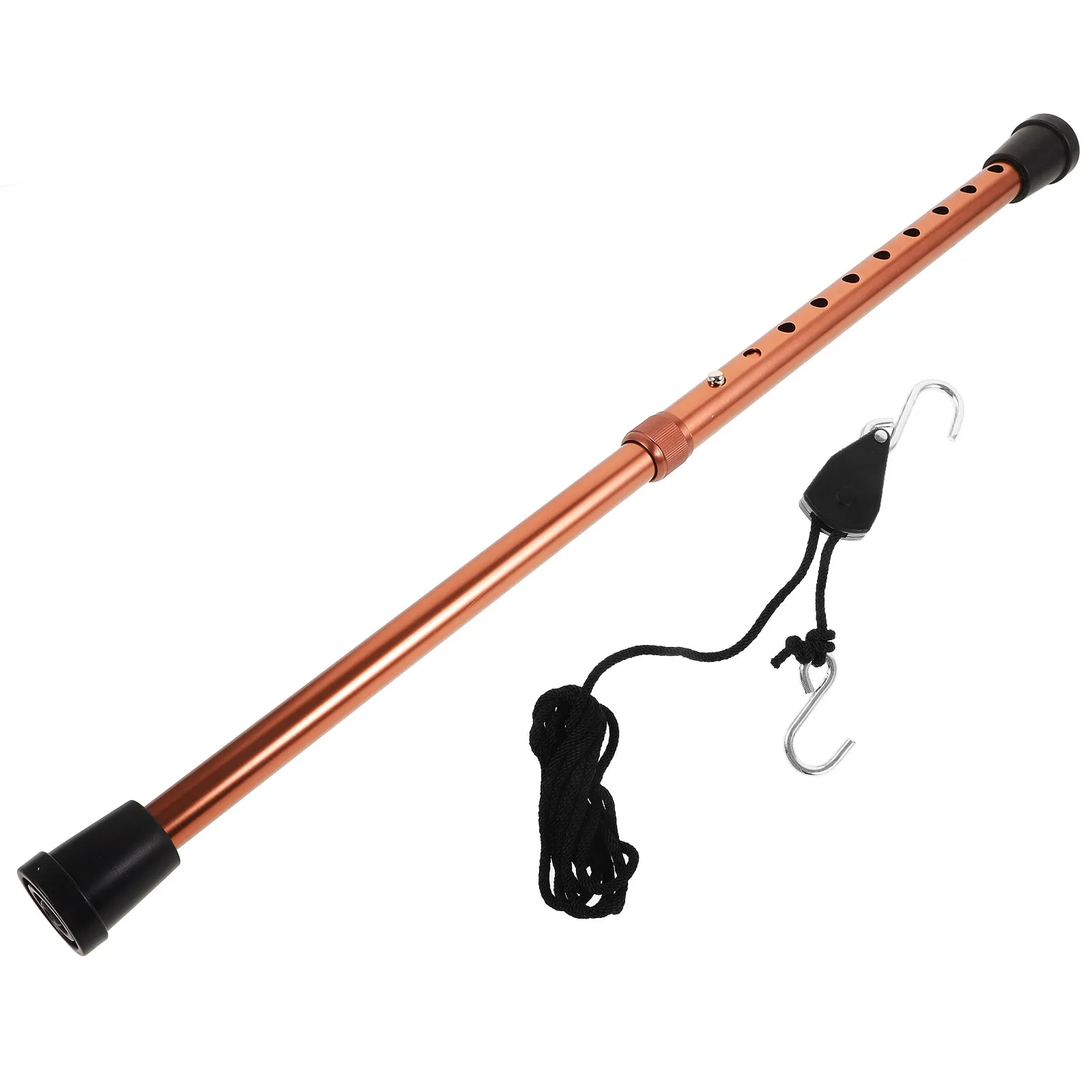 

Aluminum Alloy Hood Prop Rod Adjustable Support Pole Car Hood Support Tool for Auto Repair and Dent Fix Telescoping Rod