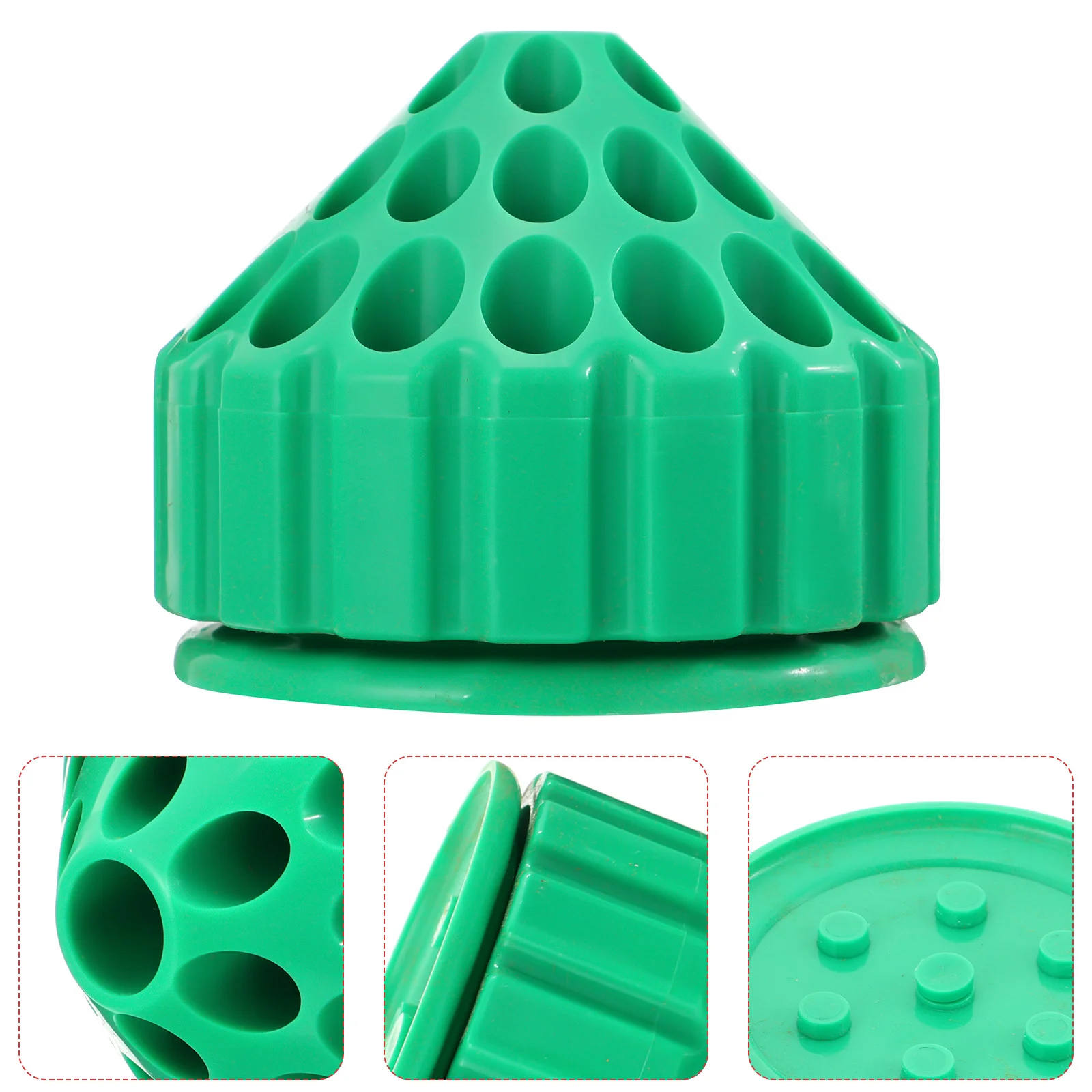 Drill Storage Box Bits Bin Organizer Holder Tool Case Rotary Porous Jade Carving Abs Tray