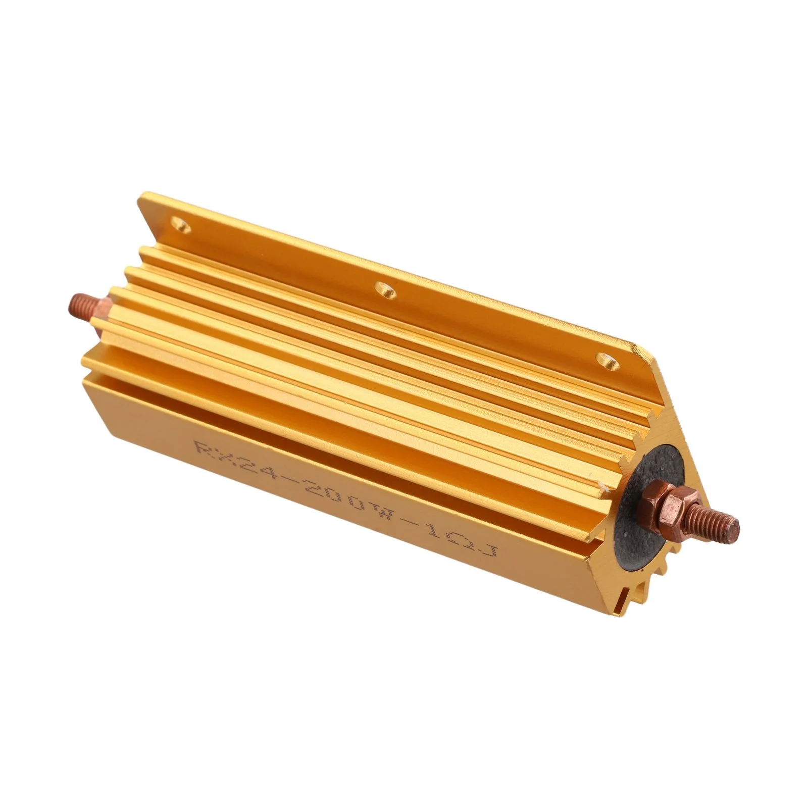 Aluminum Chassis Mount Power Resistor 200W for High Demand Applications Including Stage Audio Power Supply and Sensor Systems
