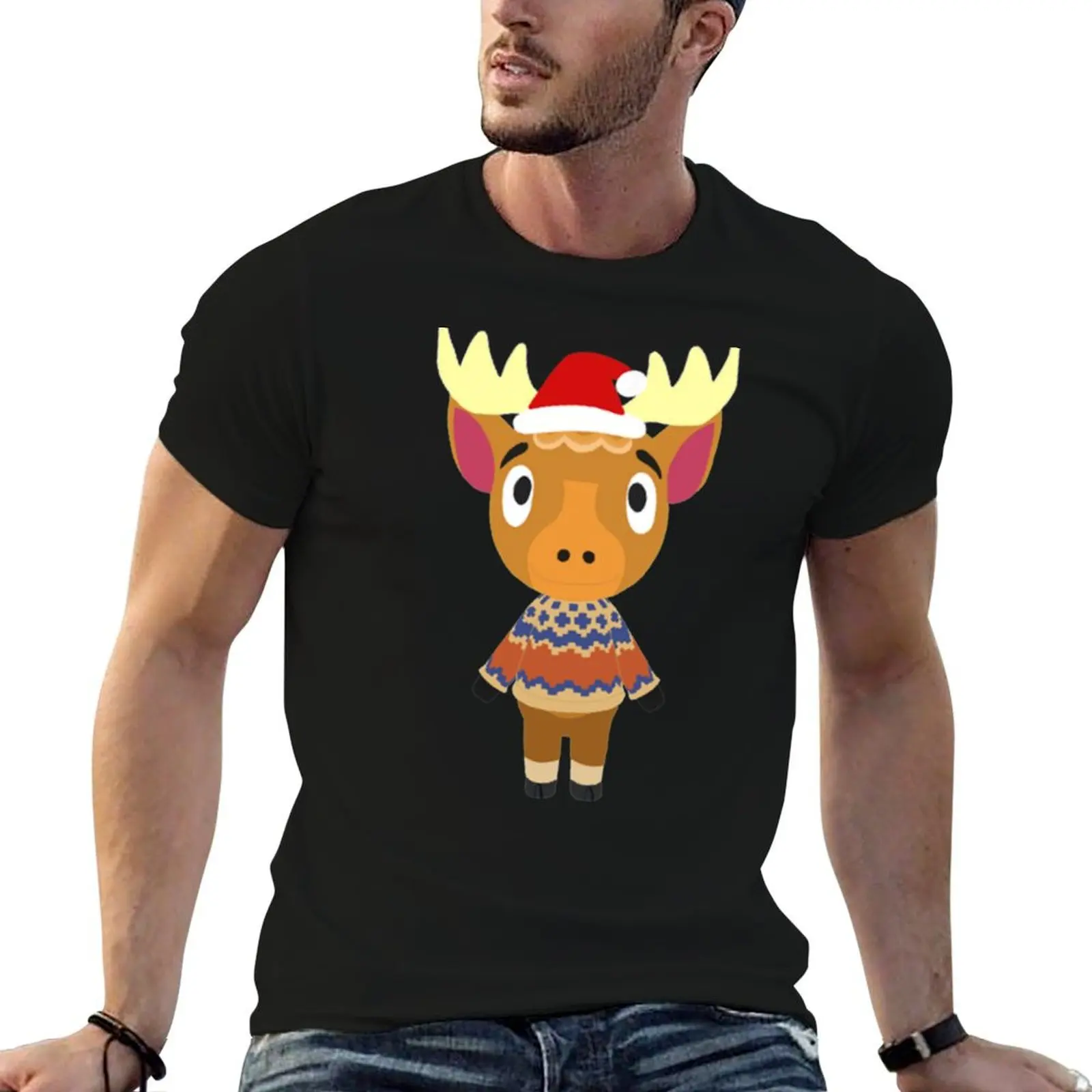 Christmas Erik T-Shirt Work Utility Casual Tee Shirt