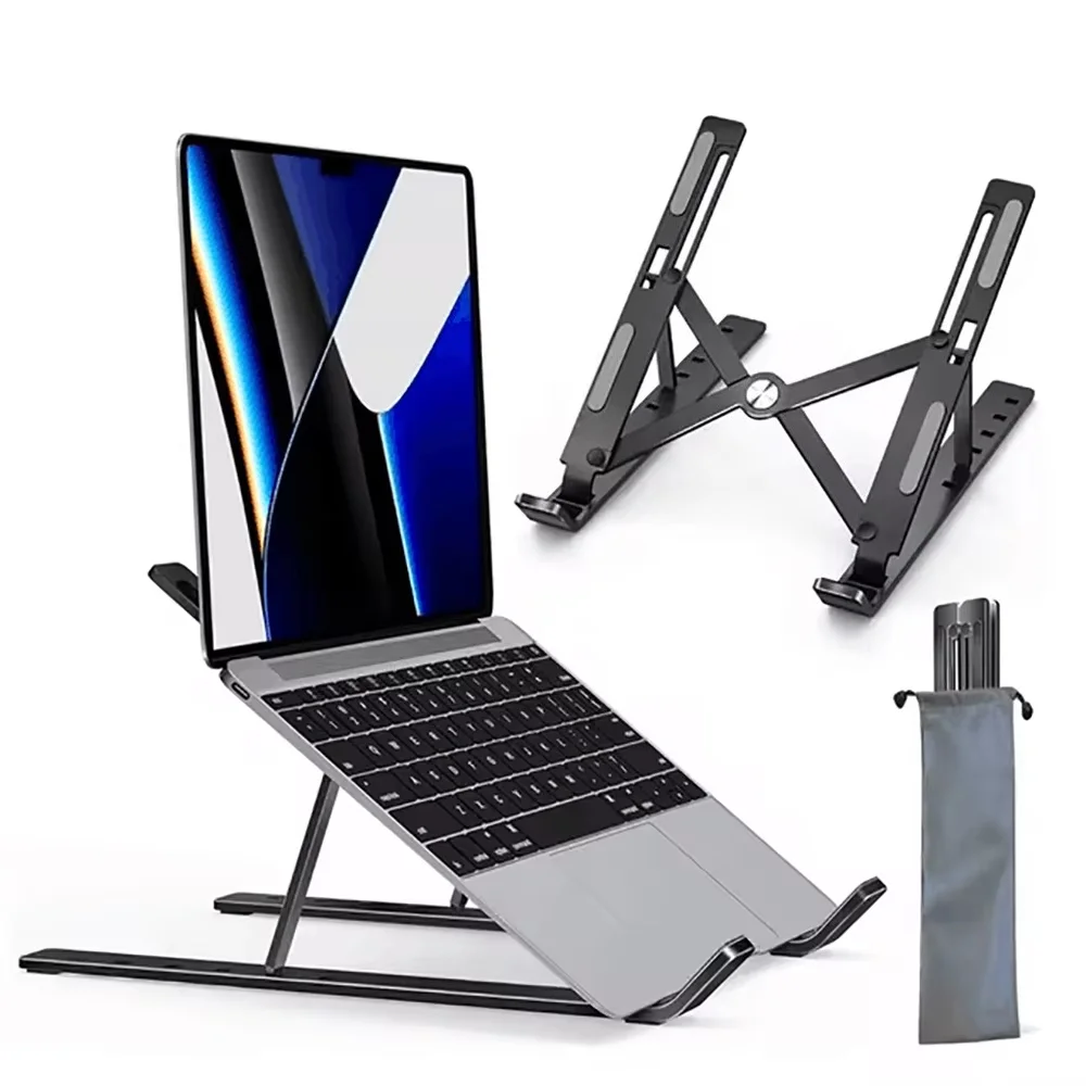 Laptop Accessories Macbook - Adjustable Laptop Holder Aluminum Alloy Notebook