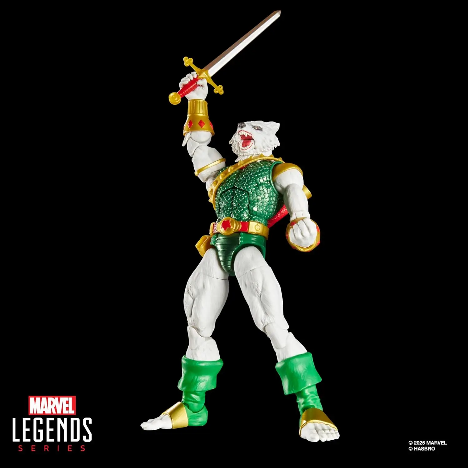 SPIDER-MAN Marvel Legends Series Magic: The Gathering Man-Wolf 6-inch actiefiguur speelgoed en exclusieve folie verzamelkaart
