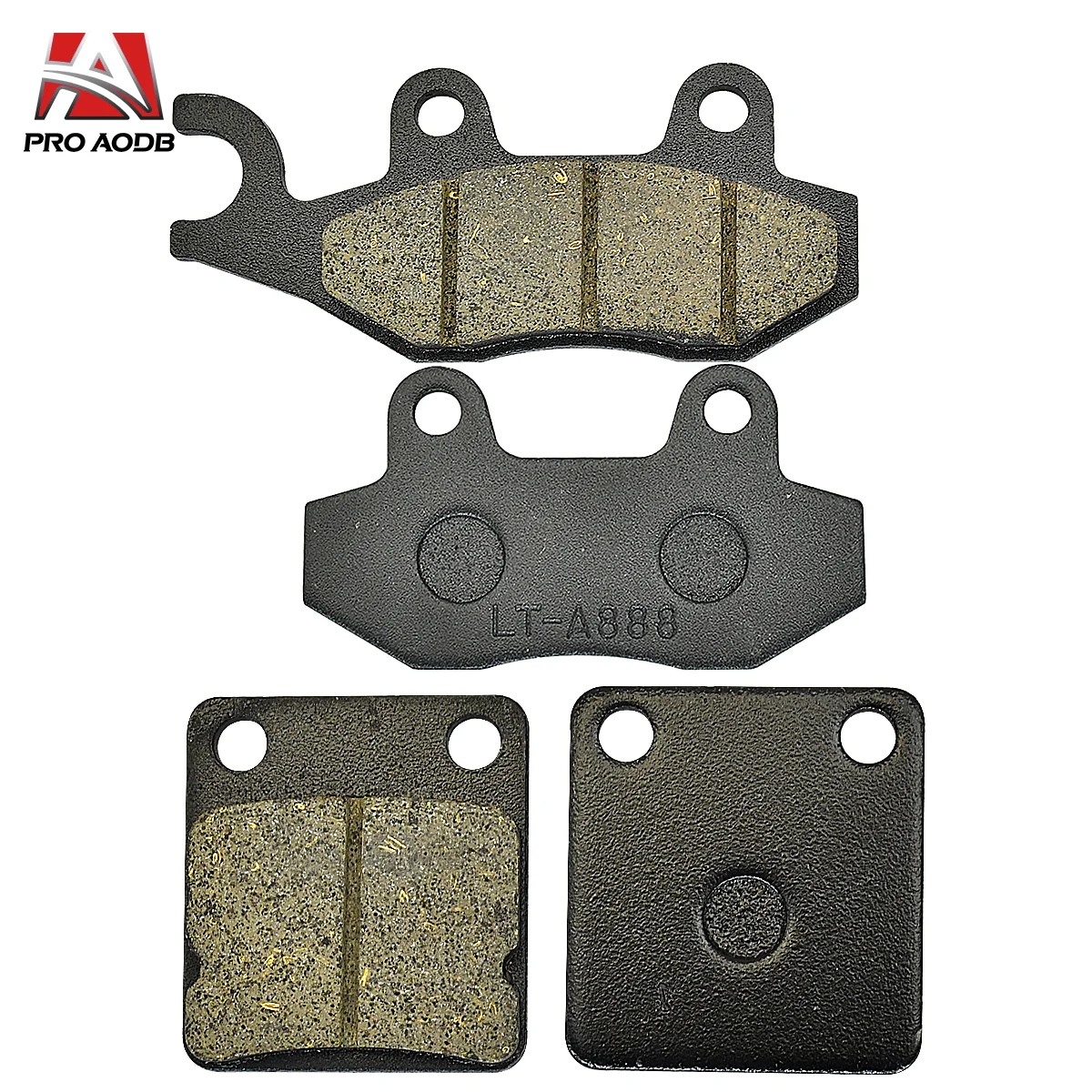 Front and rear brake pads For Kawasaki KLX 125/D 150/L/D 230/R ADIVA SCOOTERS AD AR 125 200 Tweet 50/125/150（4T） SYM TGB PGO Etc