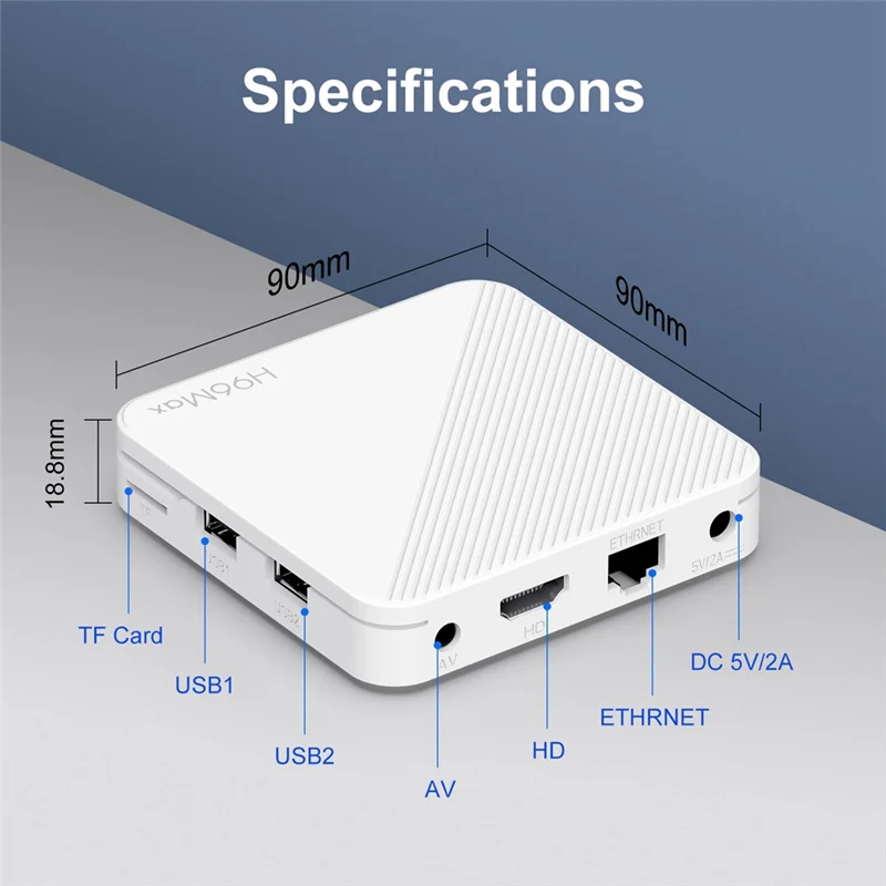

A98Z H96 MAX H313 Smart TV Box Android 14 Smart TV Box Android13 2 ГБ 16 ГБ Wi-Fi6 BT 4K HD Google Voice Media Player