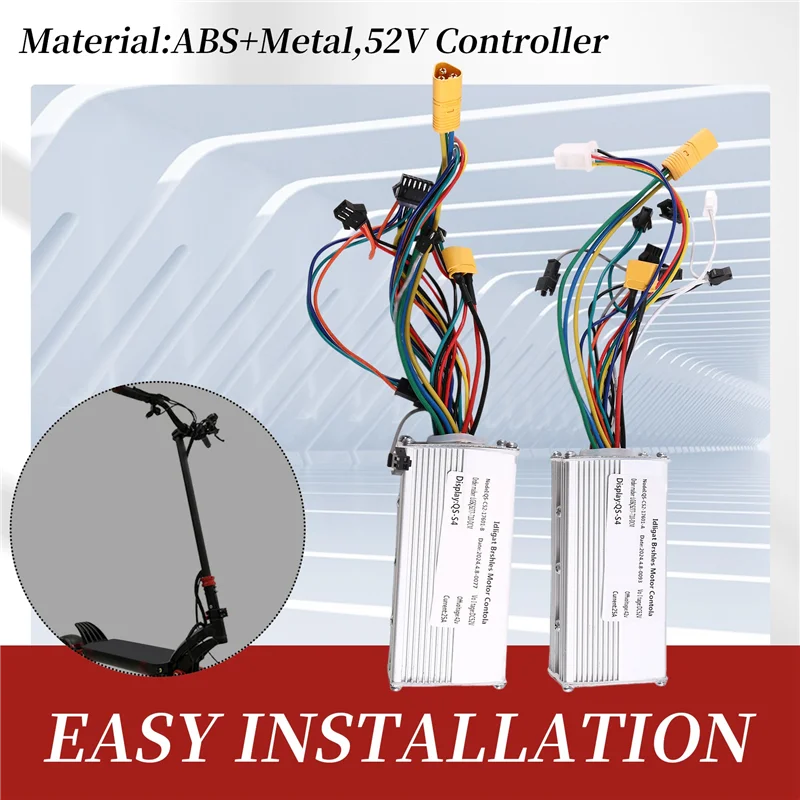 

ABJM-Front And Rear Controller For Zero 10X / Speedual 52V 25A Electric Scooter Speed Limit Controller