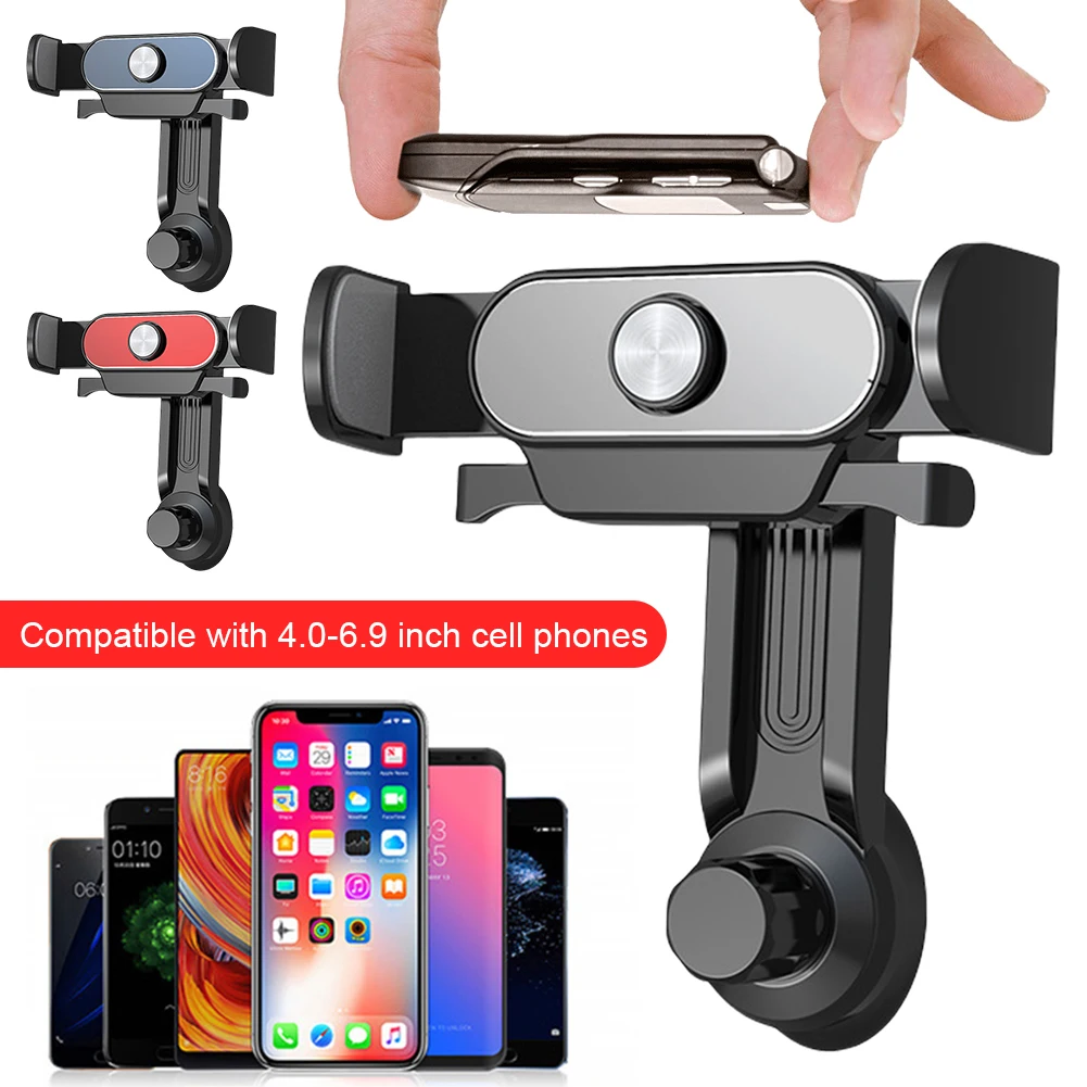 Universal Car Phone Holder Stable Car Phone Mount 360° GPS Support Car Air Vent Cell Phone Bracket Clamp for iPhone for Xiaomi